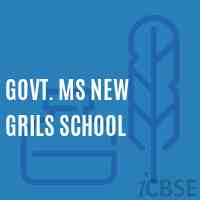 Govt. Ms New Grils School Logo