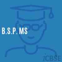 B.S.P. Ms Middle School Logo