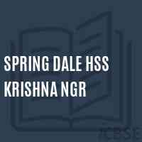 Spring Dale Hss Krishna Ngr Senior Secondary School Logo