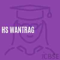 Hs Wantrag Secondary School Logo