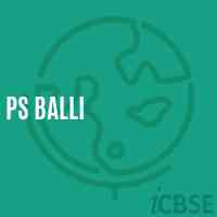 Ps Balli Primary School Logo