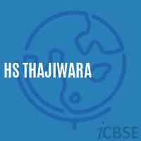 Hs Thajiwara Secondary School Logo