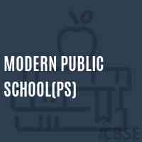 Modern Public School(Ps) Logo