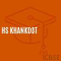 Hs Khankoot Secondary School Logo