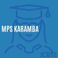 Mps Karamba Primary School Logo