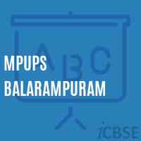 Mpups Balarampuram Middle School Logo