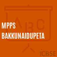 Mpps Bakkunaidupeta Primary School Logo