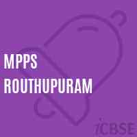 Mpps Routhupuram Primary School Logo