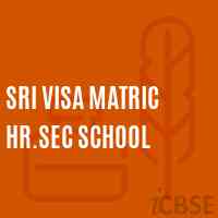 Sri Visa Matric Hr.Sec School Logo