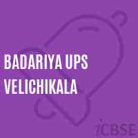 Badariya Ups Velichikala Upper Primary School Logo