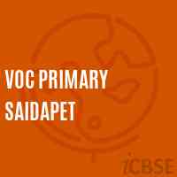 Voc Primary Saidapet Primary School Logo