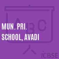 Mun. Pri. School, Avadi Logo