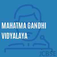 Mahatma Gandhi Vidyalaya Secondary School Logo