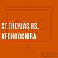 St.Thomas Hs, Vechoochira Secondary School Logo