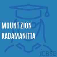 Mount Zion Kadamanitta Secondary School Logo