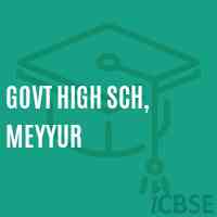 Govt High Sch, Meyyur Secondary School Logo