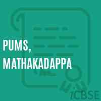 Pums, Mathakadappa Middle School Logo