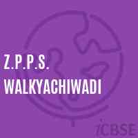Z.P.P.S. Walkyachiwadi Primary School Logo