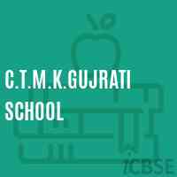 C.T.M.K.Gujrati School Logo