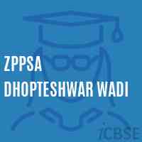 Zppsa Dhopteshwar Wadi Primary School Logo