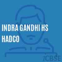 Indra Gandhi Hs Hadco High School Logo
