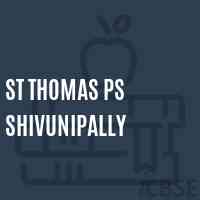 St Thomas Ps Shivunipally Primary School Logo