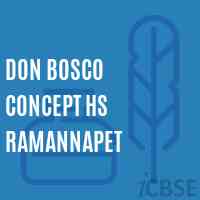 Don Bosco Concept Hs Ramannapet Secondary School Logo