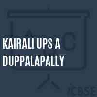 Kairali Ups A Duppalapally Middle School Logo