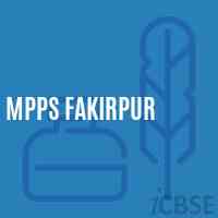 Mpps Fakirpur Primary School Logo