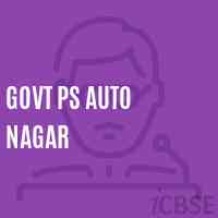 Govt Ps Auto Nagar Primary School Logo
