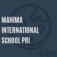 Mahima International School Pri Logo