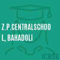 Z.P.Centralschool, Bahadoli Logo