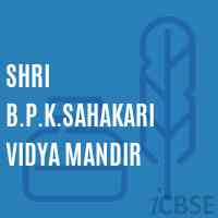 Shri B.P.K.Sahakari Vidya Mandir Secondary School Logo