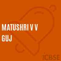 Matushri V V Guj Primary School Logo