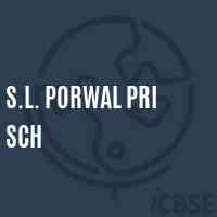 S.L. Porwal Pri Sch Middle School Logo