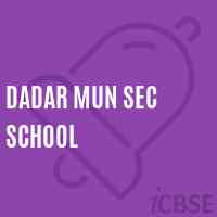 Dadar Mun Sec School Logo