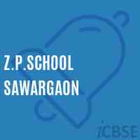 Z.P.School Sawargaon Logo