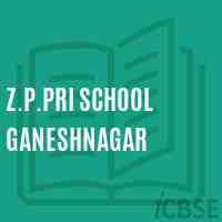 Z.P.Pri School Ganeshnagar Logo