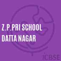 Z.P.Pri School Datta Nagar Logo