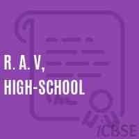 R. A. V, High-School Logo
