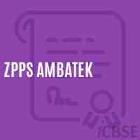 Zpps Ambatek Primary School Logo