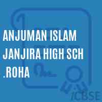Anjuman Islam Janjira High Sch .Roha Secondary School Logo