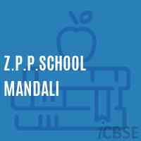 Z.P.P.School Mandali Logo