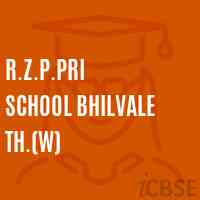 R.Z.P.Pri School Bhilvale Th.(W) Logo