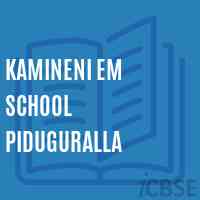 Kamineni Em School Piduguralla Logo