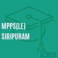 Mpps(Le) Siripuram Primary School Logo