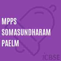 Mpps Somasundharam Paelm Primary School Logo