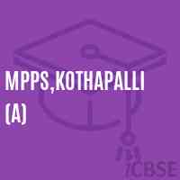 Mpps,Kothapalli (A) Primary School Logo