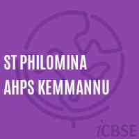 St Philomina Ahps Kemmannu Middle School Logo