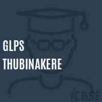 Glps Thubinakere Primary School Logo